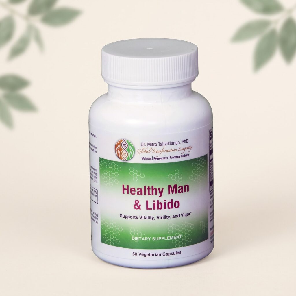 Healthy Man & Libido supplement bottle