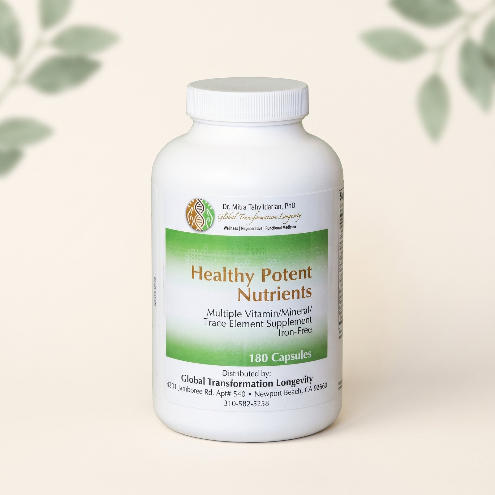 Healthy Potent Nutrients supplement bottle